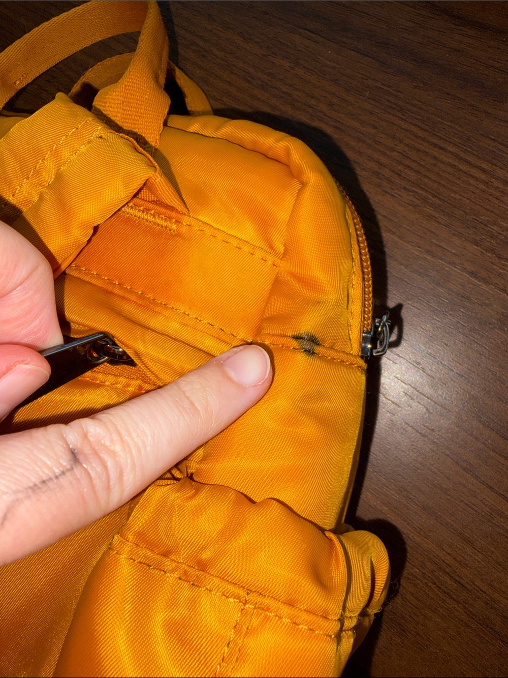 Lug Dodger Quilted Mini Backpack with top handles - Picture 15 of 15